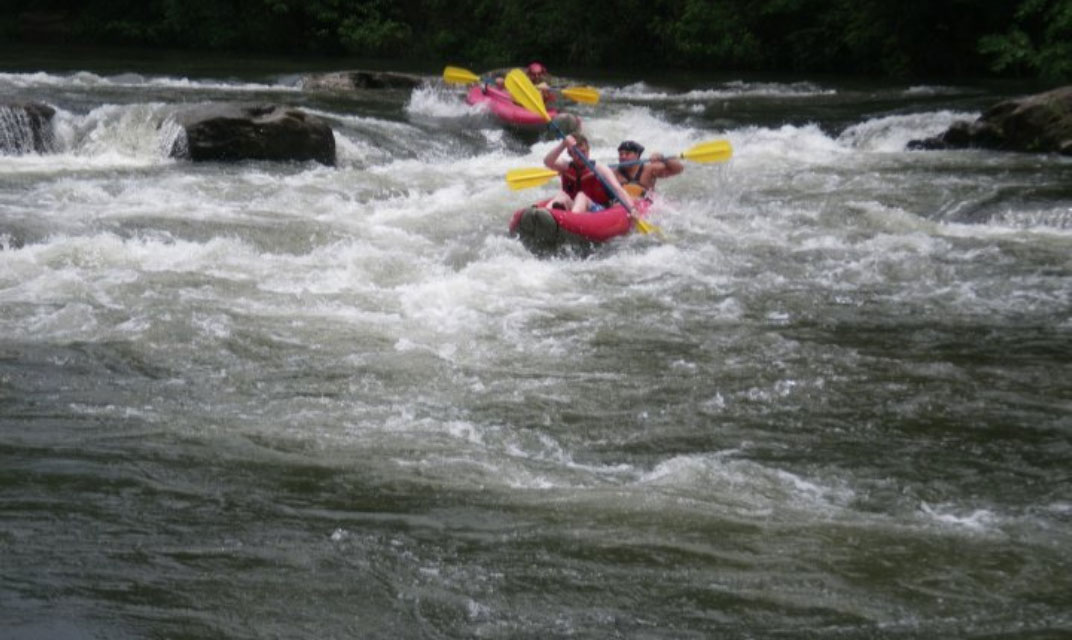 Outdoor Recovery: White Water Rafting Trip